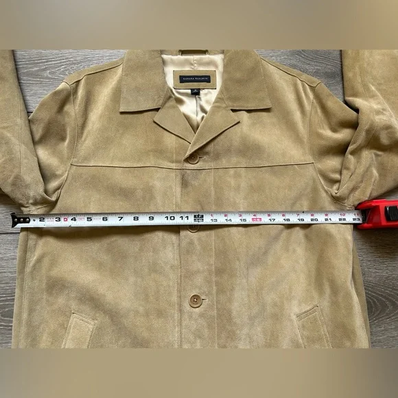 Banana Republic Tan overcoat Jacket - Picture 5 of 14